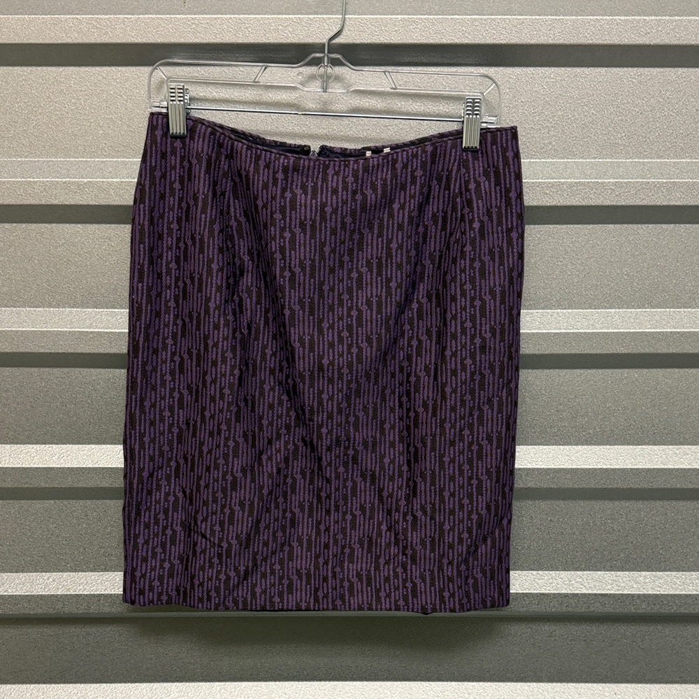 Lourdes Chavez Women Silk & Wool Size 6 Midi Pencil Skirt VINTAGE Office Teacher